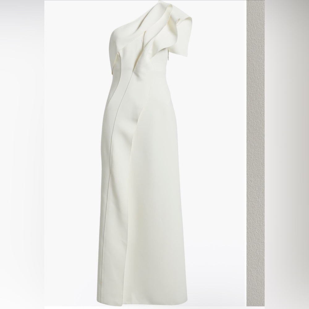 Acler Women's Daneway One-Shoulder Ruffle Gown